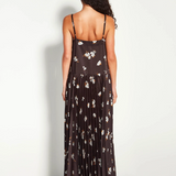 Juliette Hogan Betty Pleat Dress - Golden