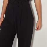 Juliette Hogan Boyfriend Pant - Black