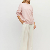 Juliette Hogan Cotton Sweatshirt - Ballet Pink