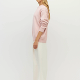 Juliette Hogan Cotton Sweatshirt - Ballet Pink