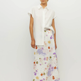 Juliette Hogan Em Skirt - Blanc