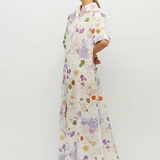 Juliette Hogan Isle Shirtdress - Blanc