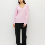 Juliette Hogan JHL V-Neck L/S T - Candy Marle