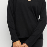 Juliette Hogan JHL V-Neck L/S T - Black