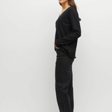 Juliette Hogan JHL V-Neck L/S T - Black