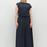 Juliette Hogan Kiva Skirt - Navy