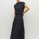 Juliette Hogan Kiva Skirt - Navy