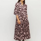 Juliette Hogan Louise Dress - Rose Lustre