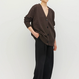 Juliette Hogan Marvin Cardi - Truffle Marle