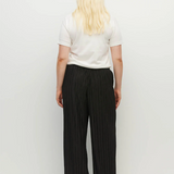Juliette Hogan Pleat Pant - Black Plisse