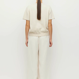 Juliette Hogan Twin T Cardi - Toast Marle