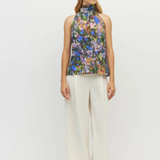 Juliette Hogan Zelda Blouse - Blue Light
