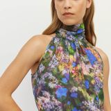Juliette Hogan Zelda Blouse - Blue Light