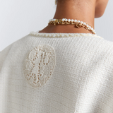 Karen Walker Boucle Jacket - Cream