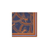 Karen Walker Carousel Classic Silk Scarf - Navy Multi
