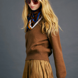 Karen Walker Colette Sweater - Tan