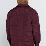 Karen Walker Crest Jacket - Merlot