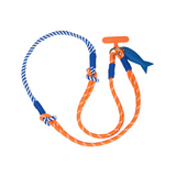 Karen Walker Crossbody Phone Strap - Orange/Blue