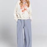 Karen Walker Frontier Trousers - Steel Blue