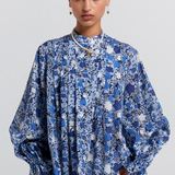 Karen Walker Furrow Shirt - Blue Multi