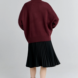 Karen Walker K Flag Sweater - Mahogany