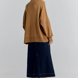 Karen Walker K Flag Sweater - Tan