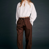 Karen Walker Maverick Pants - Chocolate