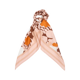 Karen Walker Perfect Day Floral Classic Silk Scarf - Pink
