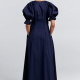 Karen Walker Perfect Day Melody Dress - Navy