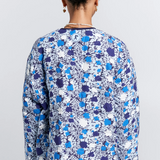 Karen Walker Quilted Drift Jacket - Blue Multi