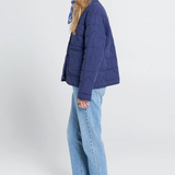Karen Walker Quilted Drift Jacket - Navy