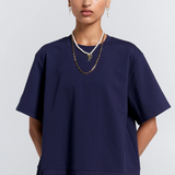 Karen Walker Rally Top - Navy