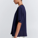Karen Walker Rally Top - Navy