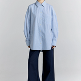 Karen Walker Rider Shirt - Blue/White