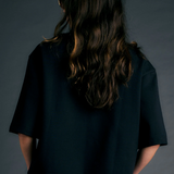 Karen Walker Runaway Academy Top - Black/Gold