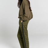 Karen Walker Runaway Girl Organic Cotton Crewneck - Hunter Green