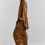 Karen Walker Squall Shirt - Chocolate Multi