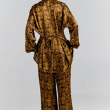 Karen Walker Squall Shirt - Chocolate Multi