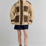 Karen Walker Summit Jacket - Natural/Brown