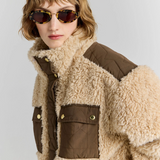 Karen Walker Summit Jacket - Natural/Brown