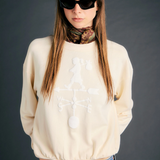 Karen Walker Weather Shop Sweatshirt - Ecru