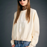 Karen Walker Weather Shop Sweatshirt - Ecru