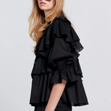 Karen Walker Whisper Top - Black
