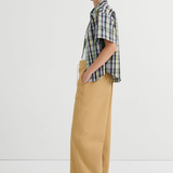 Kowtow Author Shirt - Violet Check
