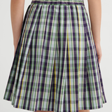 Kowtow Author Skirt - Violet Check