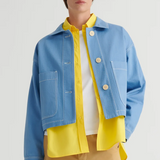 Kowtow Ava Jacket - Sky Denim