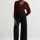 Kowtow Composure Cardigan - Maroon