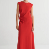 Kowtow Ember Dress - Poppy Red