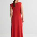 Kowtow Ember Dress - Poppy Red