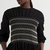 Kowtow Etched Dress - Black